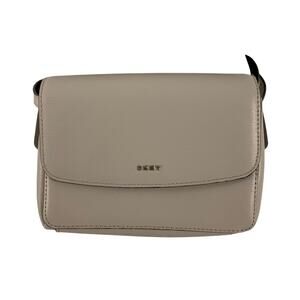 DKNY New York Paige Leather Belt Bag Gray